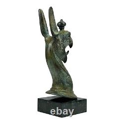 Sculpture statue mythologie grecque ancienne en bronze véritable créature aig