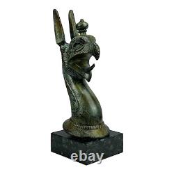 Sculpture statue mythologie grecque ancienne en bronze véritable créature aig