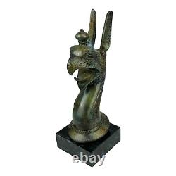 Sculpture statue mythologie grecque ancienne en bronze véritable créature aig
