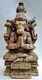 Spectaculaire Ancienne Statue En Bois Avatar De Vishnou Inde Du Sud 18e