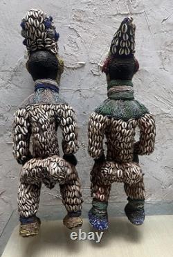 Statue Ancienne Bamiléké Cameroun Afrique Ouest Africa Art Premier XXe Sculpture