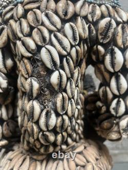 Statue Ancienne Bamiléké Cameroun Afrique Ouest Africa Art Premier XXe Sculpture