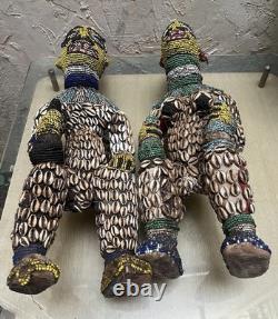 Statue Ancienne Bamiléké Cameroun Afrique Ouest Africa Art Premier XXe Sculpture