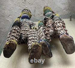 Statue Ancienne Bamiléké Cameroun Afrique Ouest Africa Art Premier XXe Sculpture