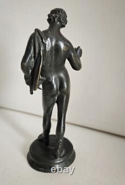 Statue / Bronze ancien / Homme à l'antique / Pompei / Souvenir du Grand Tour