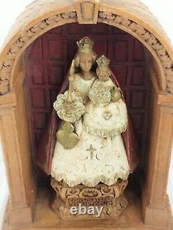 Statue En Bois Religieuse Espagne Ou France Ancienne Sculpture Religion 22 Cm