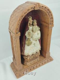Statue En Bois Religieuse Espagne Ou France Ancienne Sculpture Religion 22 Cm