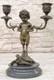 Statue En Bronze De Satyr Réplique De Musée Objet Mythologie Grecque Ancienne