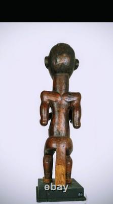 Statue Fang Afrique Centrale Sculpture Bois Art Tribal Ancien