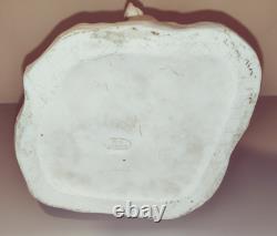 Statue Sculpture Jardinière en biscuit De Porcelaine Époque 1900 Ancien Signé