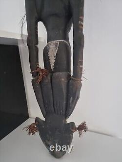Statue Sculpture Wood Oceanic Art Papoua New Guinea bois ancienne Océanie