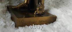 Statue Sculpture bronze Ancien Diane de Gabies XIXème Siècle Signé Gautier