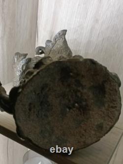 Statue Sculpture en Bronze Shou Xing Dieu de la Longévité ancienne