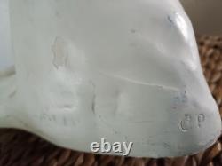 Statue Sculpture femme nue Sensuelle Sexy Signée Ancienne