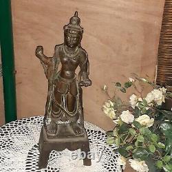 Statue ancienne BOUDDHA MING BUDDAH en bronze