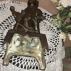 Statue ancienne BOUDDHA MING BUDDAH en bronze