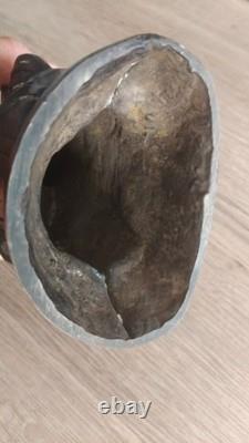 Statue ancienne de Bouddha en bronze -Asie Chine