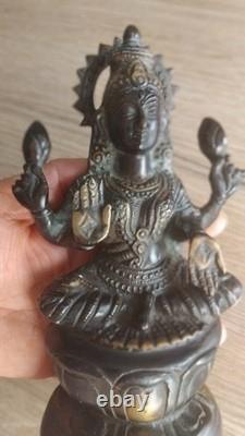 Statue ancienne de Bouddha en bronze -Asie Chine