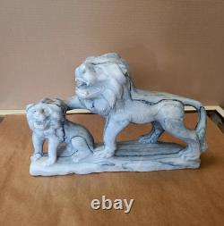 Statue ancienne en pierre dur ou marbre asiatique indochine 6 kgs 500