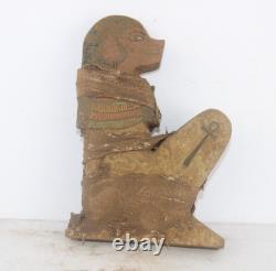Statue babouin fils d'Horus (BS) MOMIFIÉE ANCIENNE PHARAONIQUE FAIT MAIN