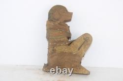 Statue babouin fils d'Horus (BS) MOMIFIÉE ANCIENNE PHARAONIQUE FAIT MAIN