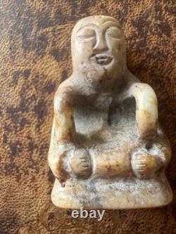 Statue chinoise en jade sculpté sculpture ancienne