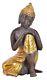 Statue De Bouddha Ancienne Sculpture En Métal Idole De Bouddha En Laiton Blan