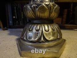 Statue de bouddhisme guanyin en laiton sculpture H15 pouces Japon ancienne