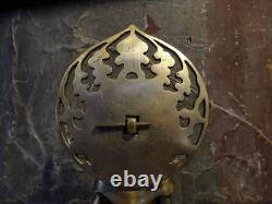 Statue de bouddhisme guanyin en laiton sculpture H15 pouces Japon ancienne