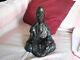 Statue Du Bouddha Guanyin En Cloisonne Tres Ancien De Chine