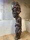 Statue En Bois Hauteur 67 Cm Époque 19eme Poids 6 Kilos. Ancienne Sculpture Art