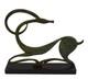 Statue En Bronze De Chèvre Sauvage Bouquetin Aigis Sculpture Grecque Ancienne