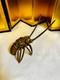 Statue En M&eacute;tal Bronze Homard &eacute;pineux Figurine Ornement Animal Ancien