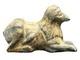 Statue Mythique Sculpture En Pierre Animal Tête D'aigle Proche Oriental Ancienne