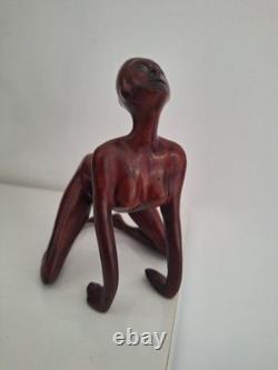 Statue sculpture femme position kamasutra, Figurine Statuette Ancienne