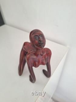 Statue sculpture femme position kamasutra, Figurine Statuette Ancienne