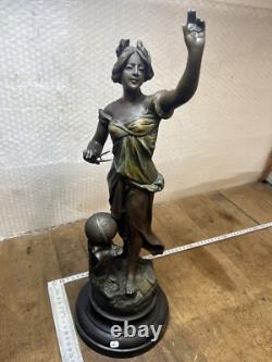 Statuette régule Science Arts 46,5 cm? Ancienne, Statue Réf N. 1