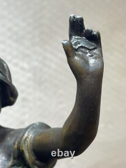 Statuette régule Science Arts 46,5 cm? Ancienne, Statue Réf N. 1