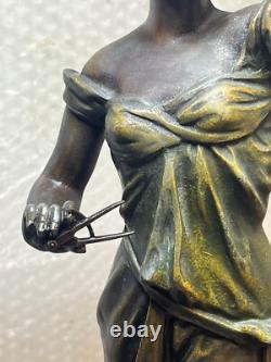 Statuette régule Science Arts 46,5 cm? Ancienne, Statue Réf N. 1