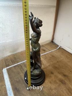Statuette régule Science Arts 46,5 cm? Ancienne, Statue Réf N. 1