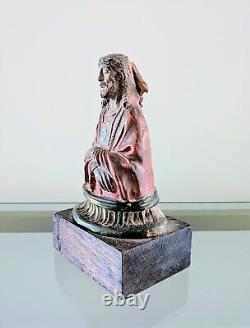 Statuette terre cuite ancienne