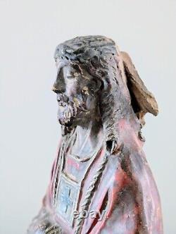 Statuette terre cuite ancienne