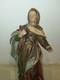 Ste Marie Madeleine/ancienne Statue Religieuse/bois Sculpté/h. 27cm/xixèxviiiè