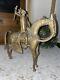 Superbe Ancienne Statue En Bronze Africaine Cire Perdue D'un Guerrier Dogon