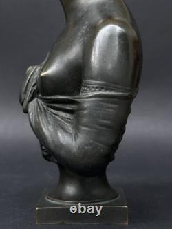 Superbe ancienne SCULPTURE en BRONZE XIXème Madame De Récamier