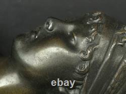 Superbe ancienne SCULPTURE en BRONZE XIXème Madame De Récamier