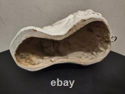 Tête Faune dansant Pompeï Moulage ancien sculpture murale