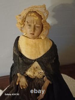 Tres Ancienne Statuette De Procession