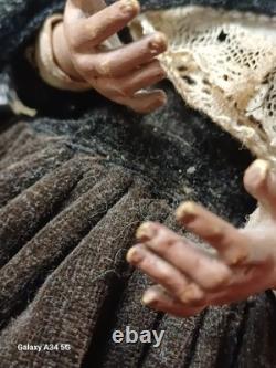 Tres Ancienne Statuette De Procession