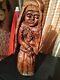 Très Ancienne Statue En Bois Femme A L'enfant /sculpture Haute époque Collection